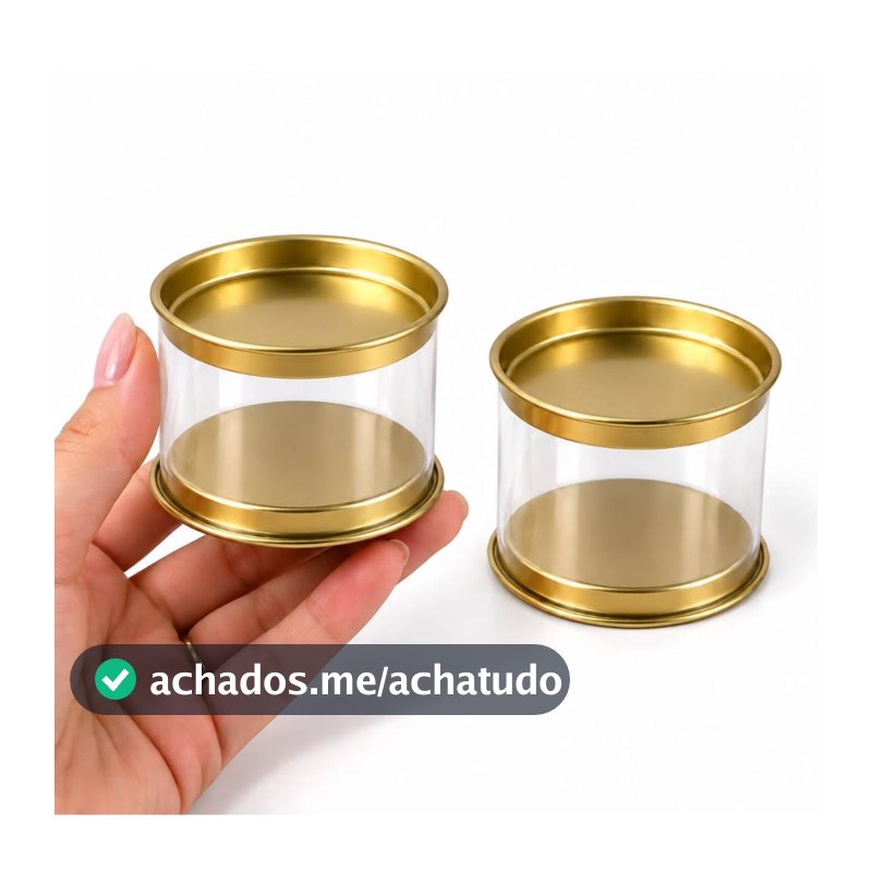 10 Tubos de Acetato 7x5 Transparentes para Doces e Lembranças Ótima Qualidade