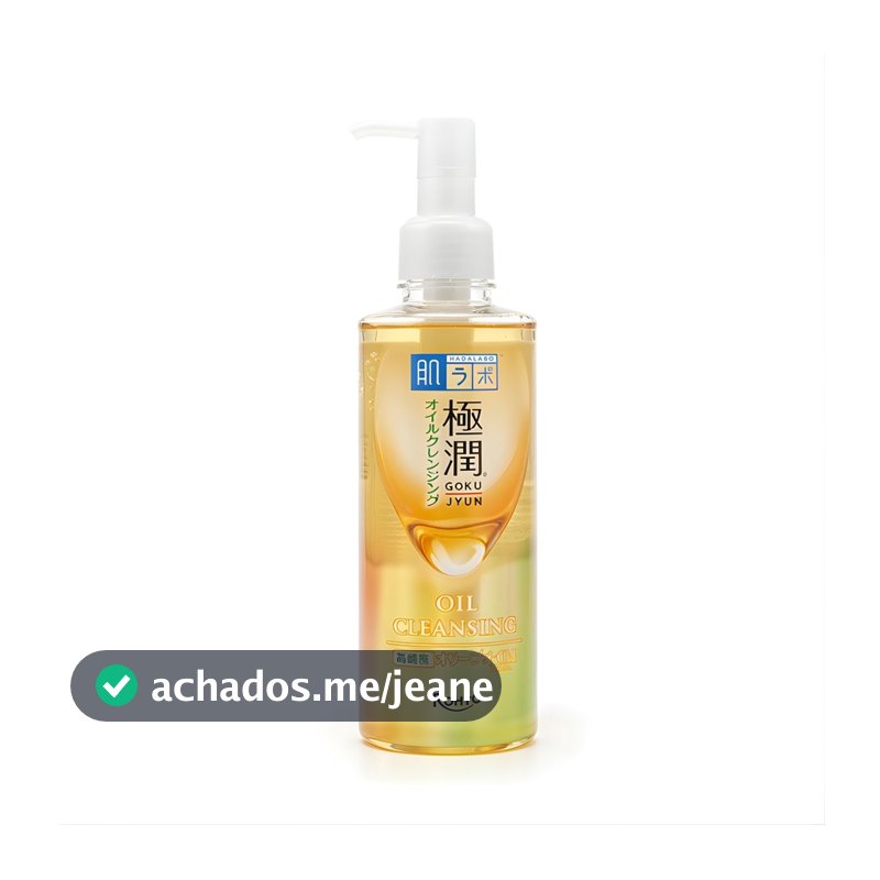 Demaquilante Hada Labo Cleasing Oil Gokujyun com Ácido Hialurônico 200ml