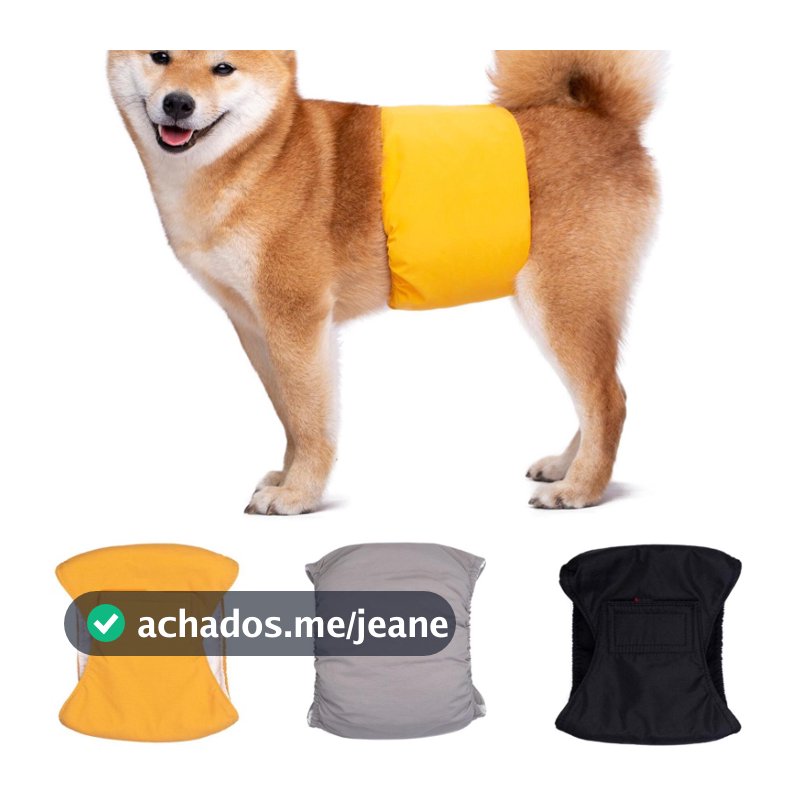 Roupa Íntima Masculina/Calça Fisiológica Impermeável Lavável Para Animais De Estimação/Cachorros/Filhotes