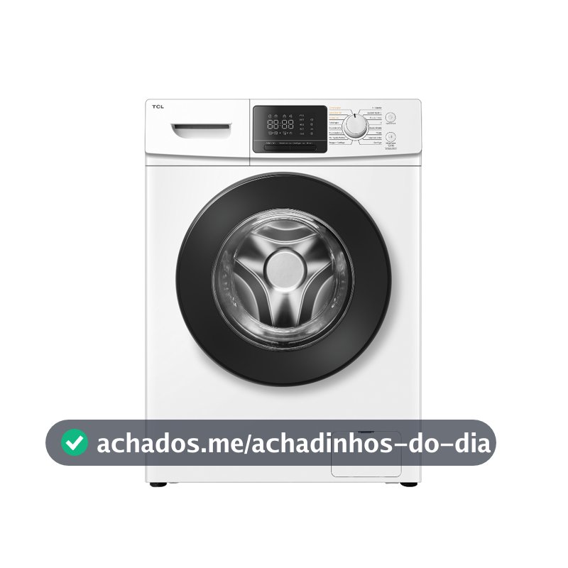 Lava e Seca TCL 11Kg / 7Kg Branca Inverter com lavagem a seco 110V C311WDW1