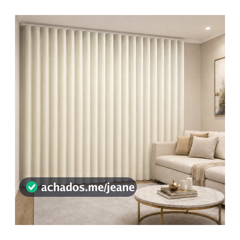Cortina trilho suíço max simples linho flame blackout 100% 6,00x2,70 para sala,quarto ou escritório.