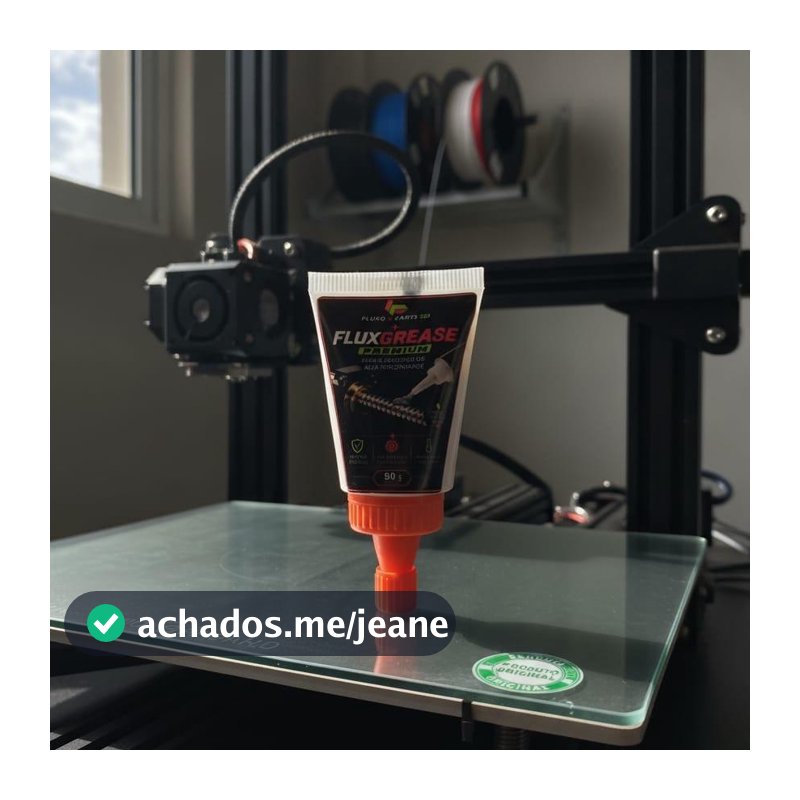 Graxa Sintética FluxGrease Premium de Alta Performance para Lubrificação de Impressoras 3D