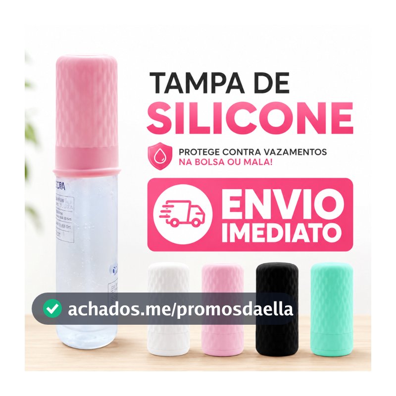Tampa Silicone Anti Vazamento 3 Unidades Elástica Para Shampoo Frascos Viagem Skin Care Academia