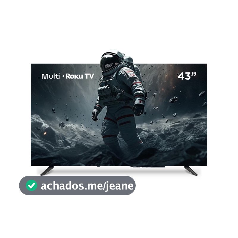 Smart TV DLED 43 FHD Multi Roku 3HDMI 2USB Wi-Fi - TL092E
