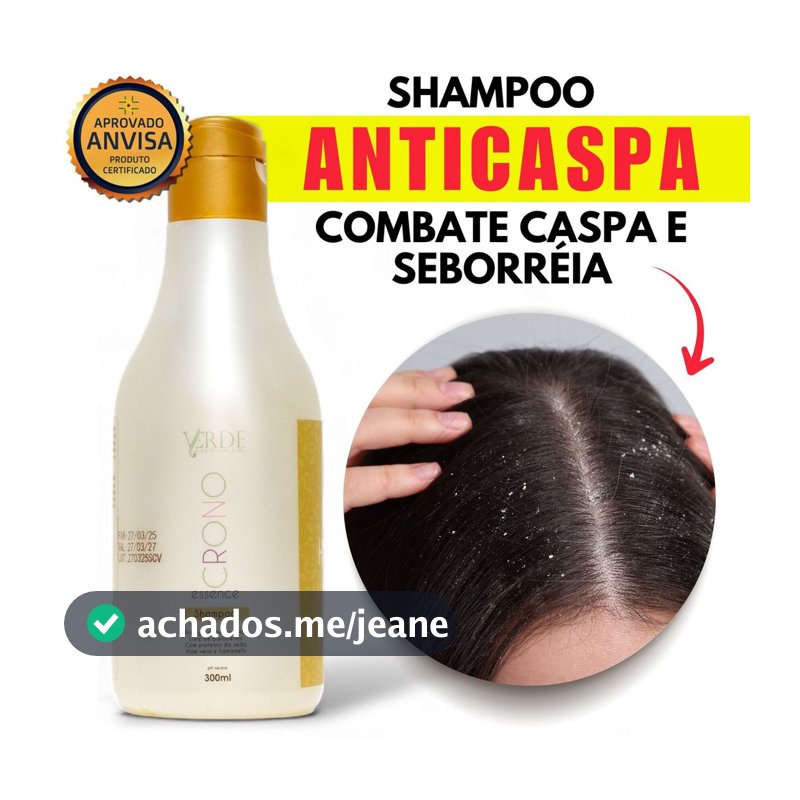 Shampoo Sem Sal Anticaspa Seborreia Coceiras Irritações Oleosidade Couro Cabeludo Limpeza Profunda
