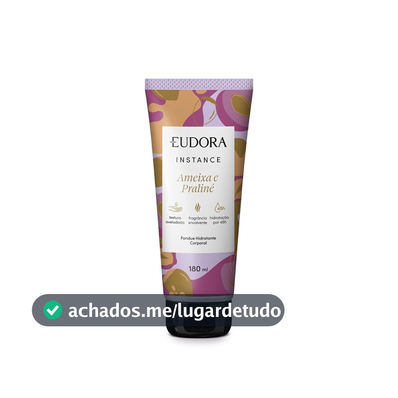 Eudora Instance Ameixa e Praliné Fondue Corporal 180ml