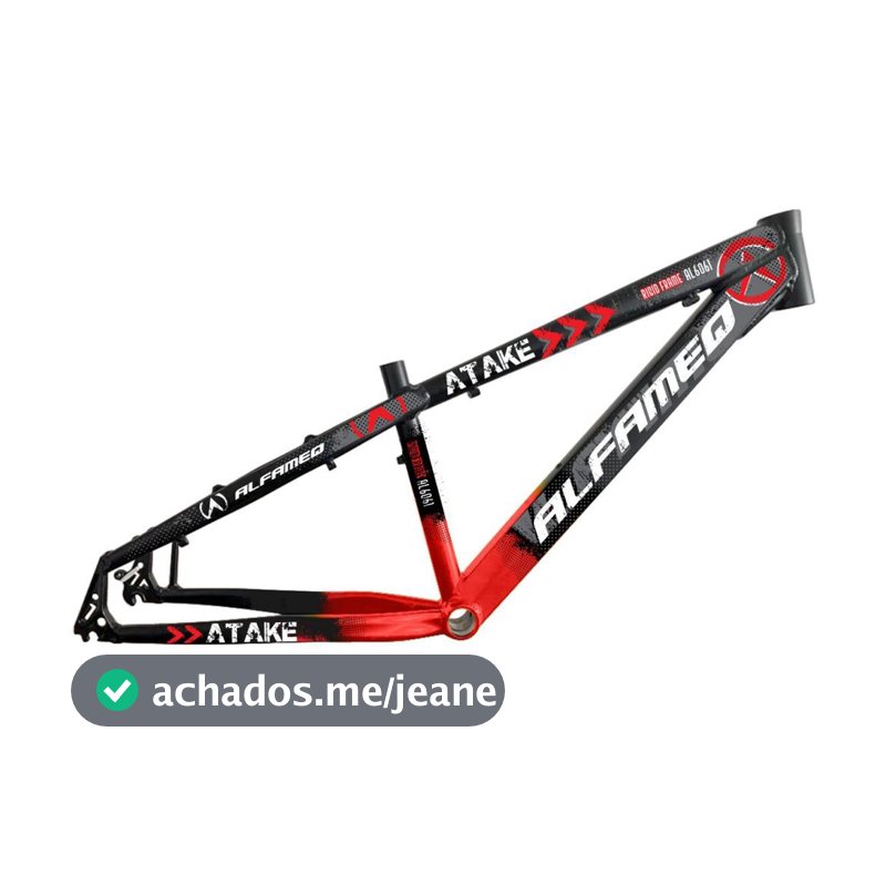 Quadro De Bicicleta Aro 26 Alfameq Atake Freeride Aluminio