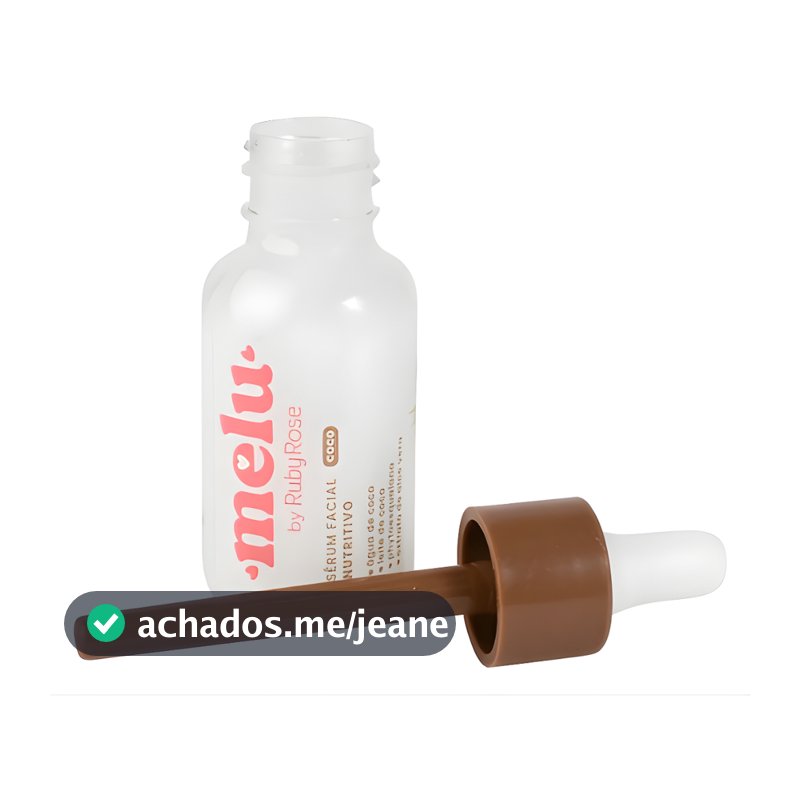 Sérum Facial Nutritivo Coco Melu By Ruby Rose | Com Extrato de Aloe Vera - 35ml