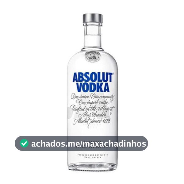 VODKA ABSOLUT NATURAL 1000ML