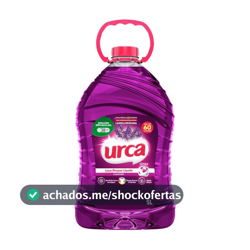 Lava Roupas Liquido Urca Lavanda - 5L