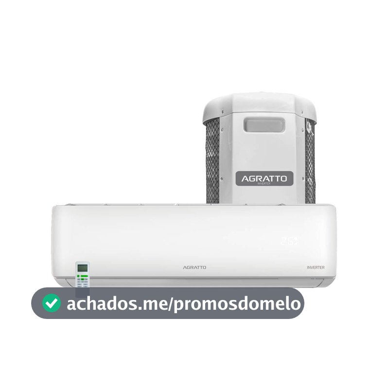 Ar Condicionado Split Inverter Agratto Zen Top 9000 BTU/h Frio ZICST9F - 220 Volts