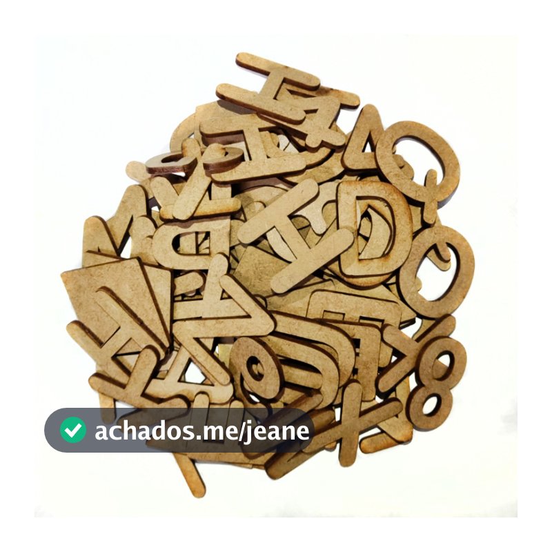 4 Alfabetos 26 Letras + 4 Numerais do 0 ao 9 + 4 Kit Formas 172pçs