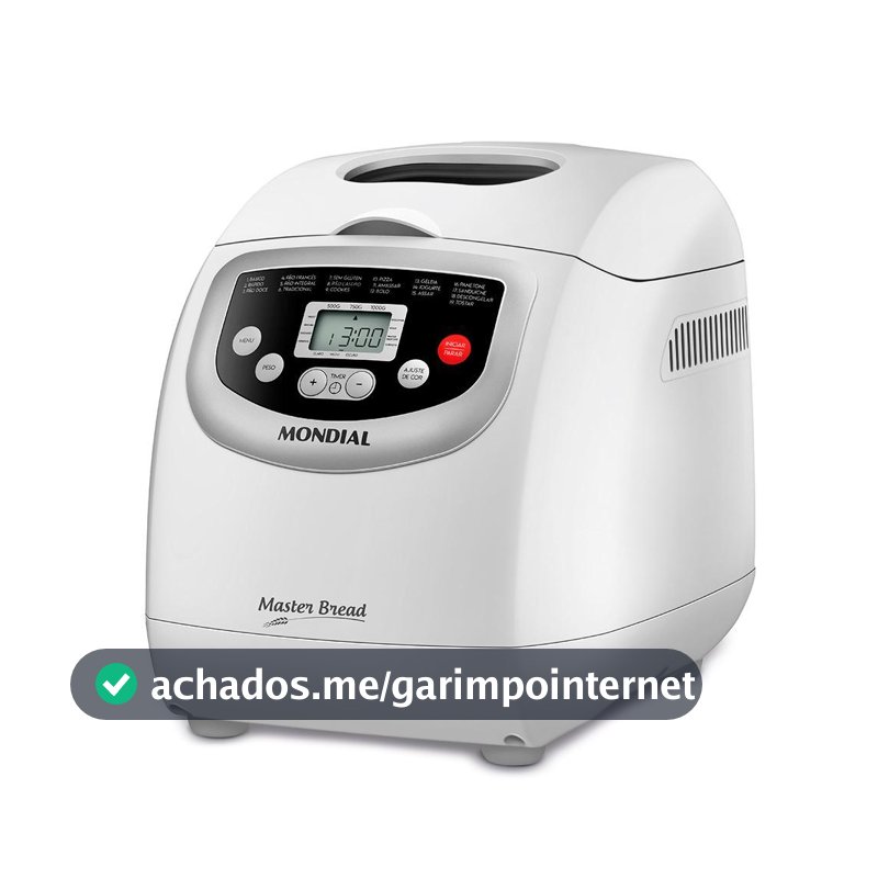 Panificadora Automática Master Bread Mondial NPF-54