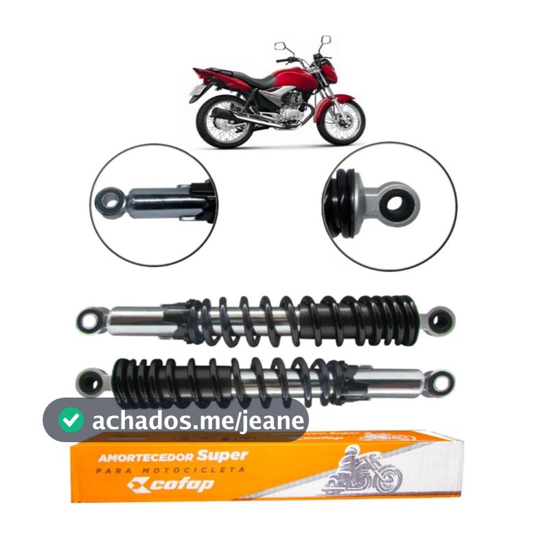Par Amortecedor Traseiro Honda CG Titan  FAN 150 2004 à 2015 Original Cofap