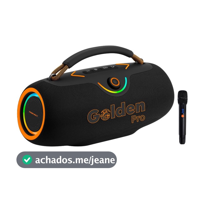 Caixa De Som Com Microfone 350w Power Box 11 Ipx6 - 127/220v
