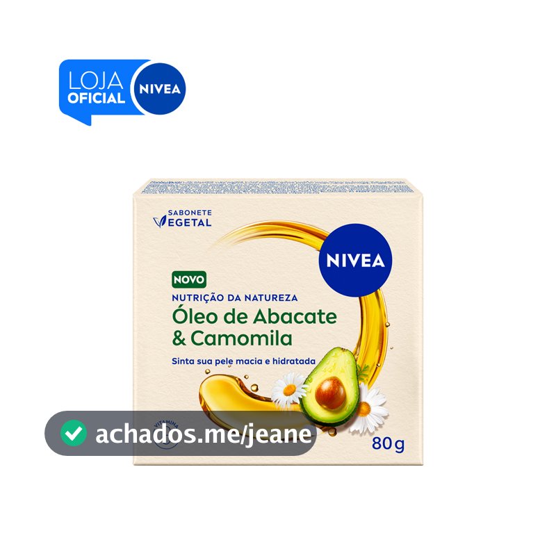 NIVEA Sabonete  Oleo de Abacate & Camomila 80g