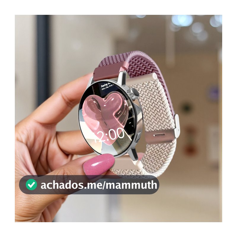 relogio smartchwatch feminino watch3pro relógio digital feminino inteligente esporte Nfc Android iOS