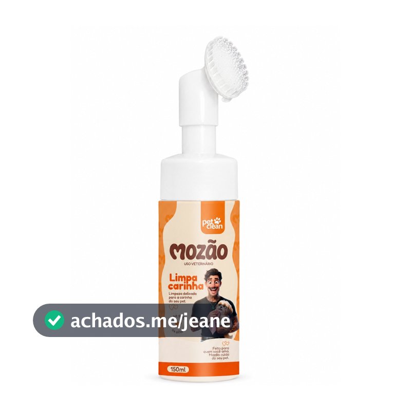 Limpa Carinha Limpador De Face Cães E Gato Pet Clean 150ml Mozão