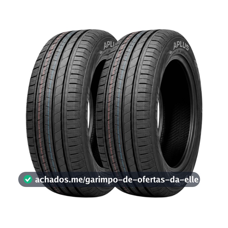 Kit 2 Pneus 195/55R15 Aplus 85V A601 Aro15