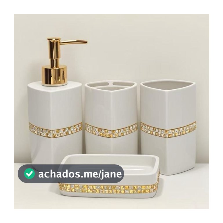 Conjunto de banheiro de luxo, suporte para sabonete líquido, suporte para escova de dentes