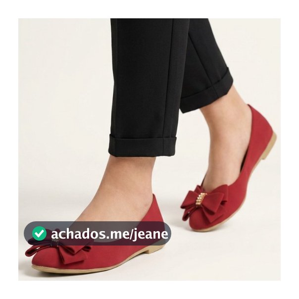 Sapato Sapatilha Feminina Bico Redondo Detalhe Laço Strass Casual Conforto Lançamento Moda Elegancia Luxo