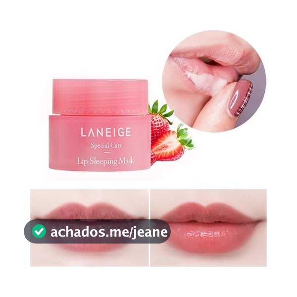 Laneige Lipmask Balm Hidratante Labial Morango 20g Original