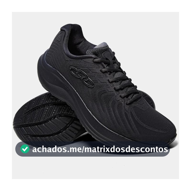 Tênis Olympikus Volcan 2 Masculino - Preto