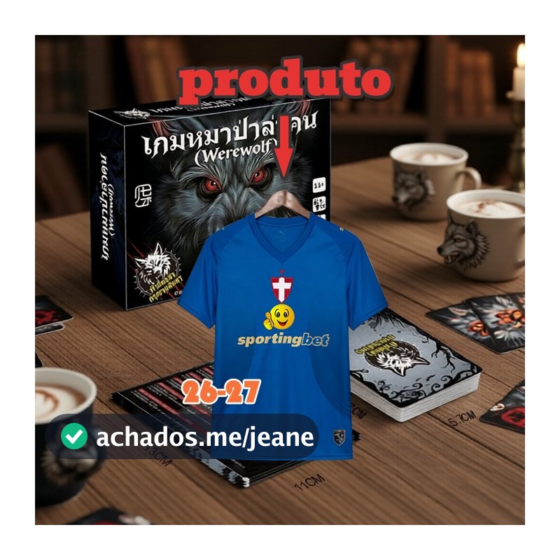Estilo de vida – Escolha um local de destaque – Thai Deluxe Werewolf: um jogo de tabuleiro misterioso PHZS.