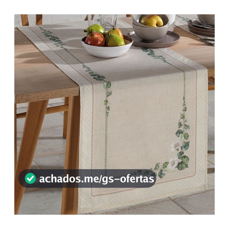 Trilho Caminho para Mesa Balcão - Botanica D Dohler Renova Clean Limpa Fácil