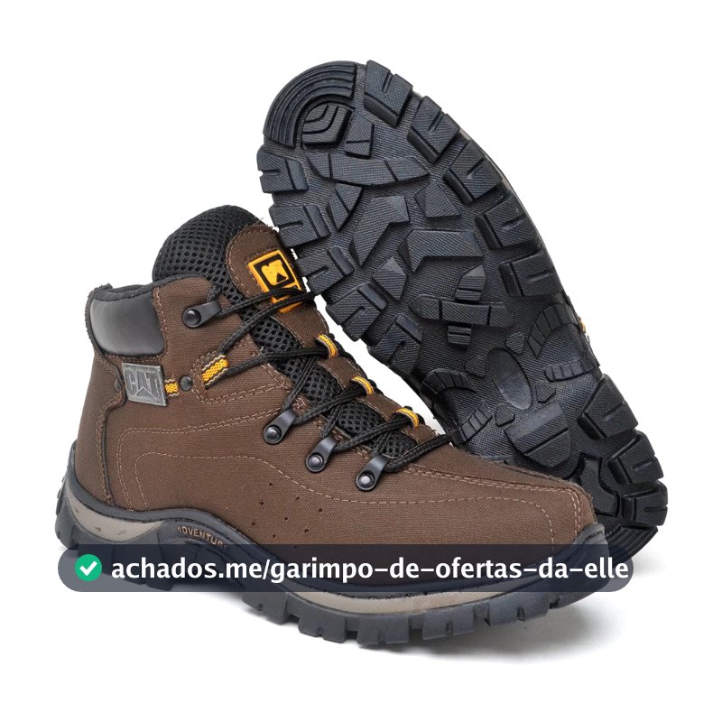 Bota Coturno Masculino Adventure De Qualidade e Barato Mega Oferta