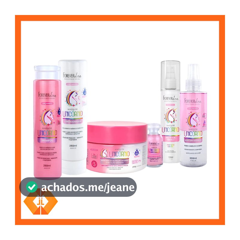 Kit Completo Magia de Unicórnio - Forever Liss