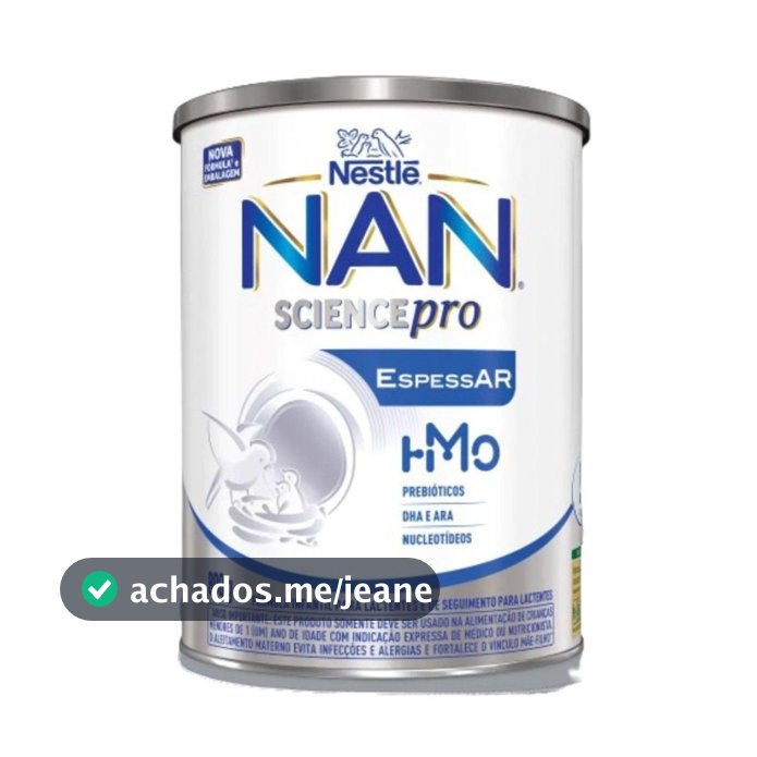 Fórmula Infantil Nan Science Pro Espessar Hmo 800G