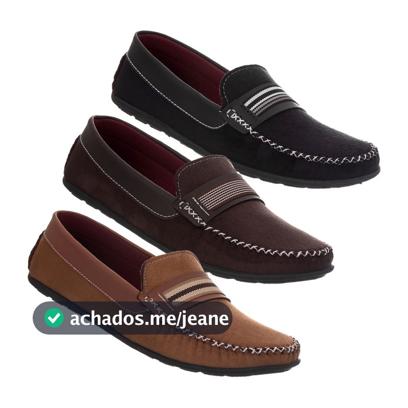 Kit 3 Mocassim Matosi masculino, sapatilha ,sapato social,slip on kit com 3 pares de Camurça ,entrega rápida.