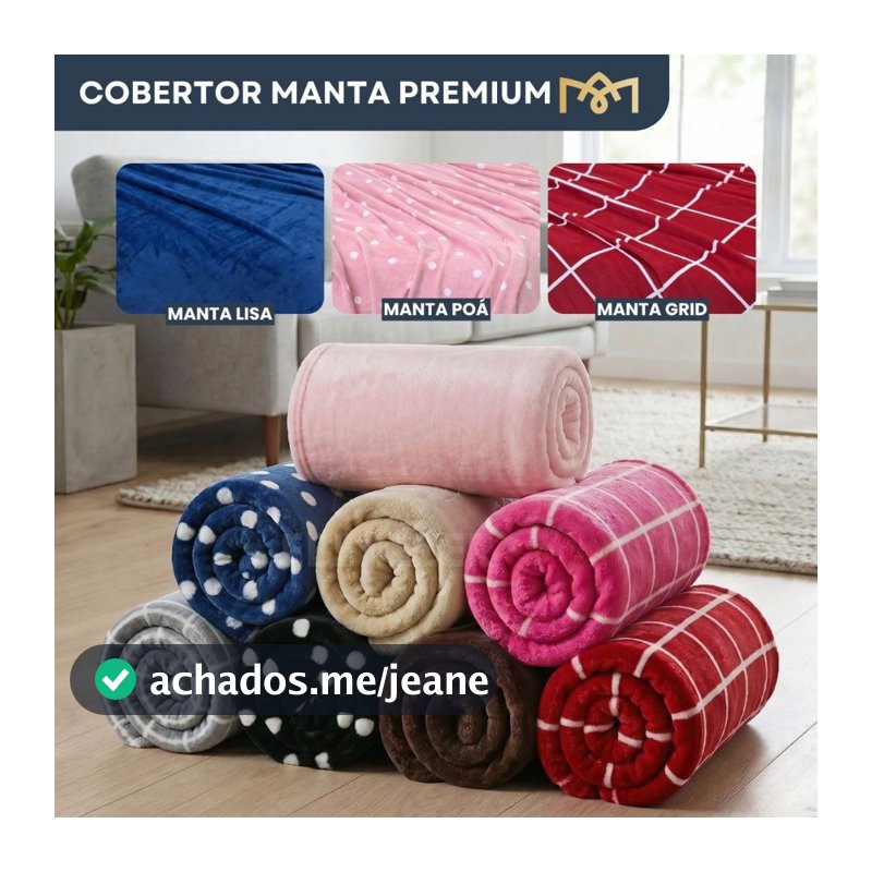Cobertor Manta Casal 2,20X1,80 Microfibra Soft Lisa Antialérgica Coberta Macia Quentinha Inverno
