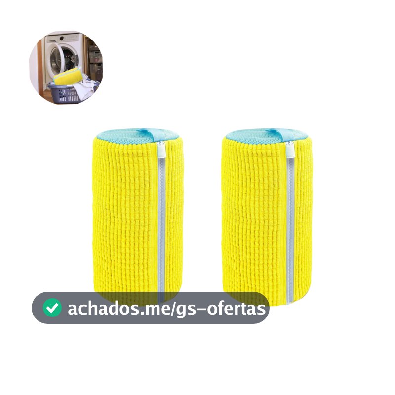 Kit 2 Saco Para Lavar Sapatos Tênis Na Máquina De Lavar Prático