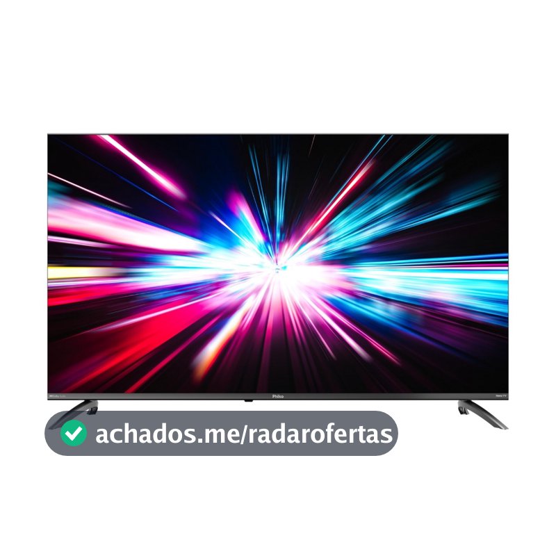 SMART TV PHILCO 50" 4K UHD ROKU TV HDR10 DOLBY AUDIO P50CRB SPACE GRAY