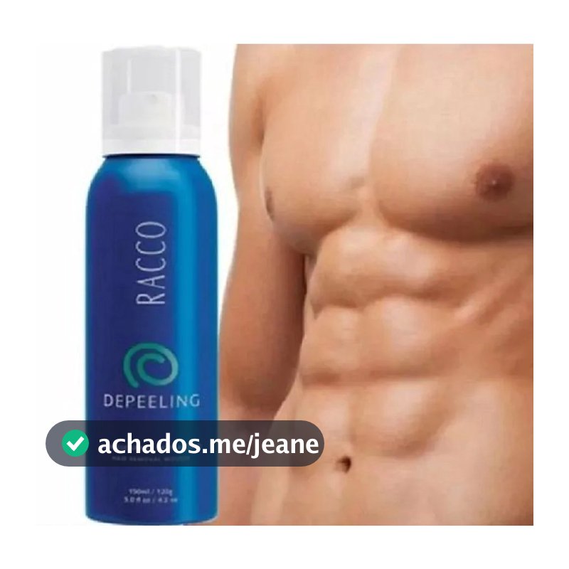 Mousse Depilatorio Depeeling 150ml Creme Para Depilar Racco
