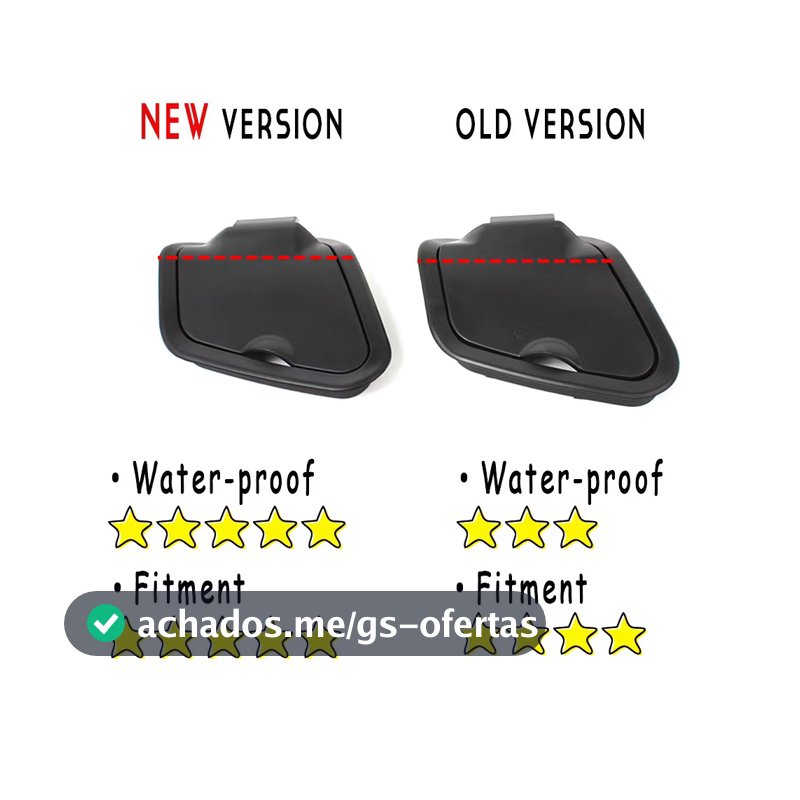 Para Yamaha NMAX v2 2020-2023 Tampa De Bolso Lateral À Prova D'água Compartimento De Porta USB