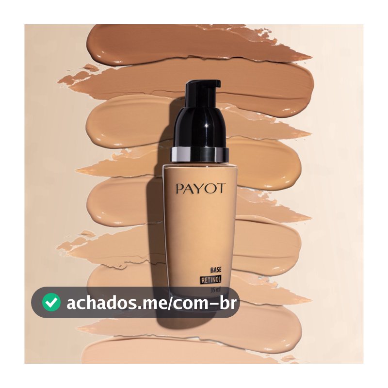 Base Retinol Payot 35ml Original Média Cobertura para Todo Tipo de Pele