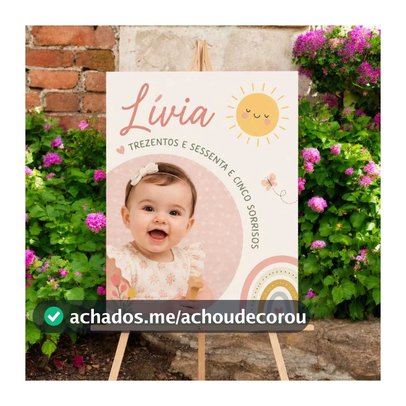 Placa Decoração Festa Recepção Boas Vindas Quadro aniversário Infantil Foto Personalizado