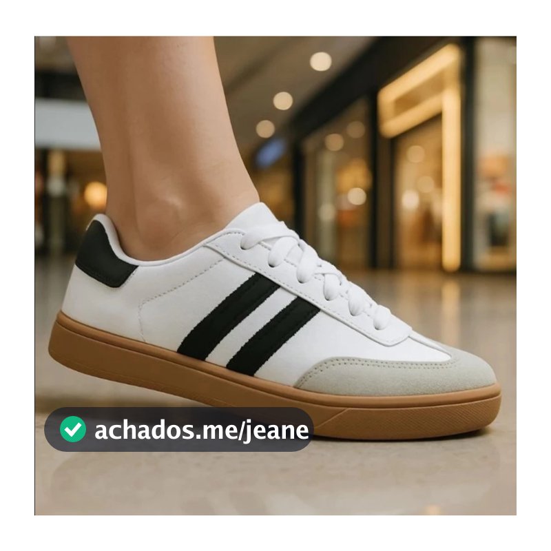 Tênis Feminino Samba Retrô Vintage Premium com Caixa - Estilo e Conforto