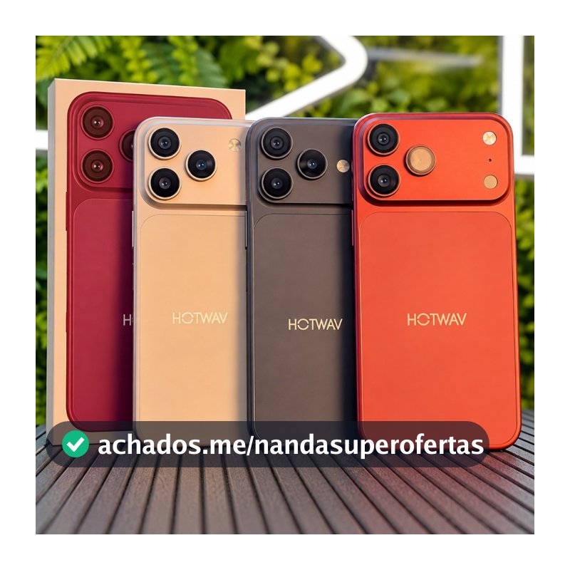 Celular Smartphone HOTWAV A17 | A18 Pro Max Dual SIM Tela 6,75" Bateria 5160mAh Original Lacrado