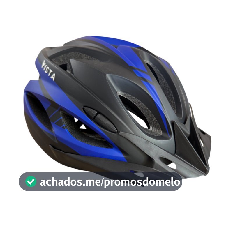 Capacete Ciclismo Bike Mtb Vista One Led Cores Leve