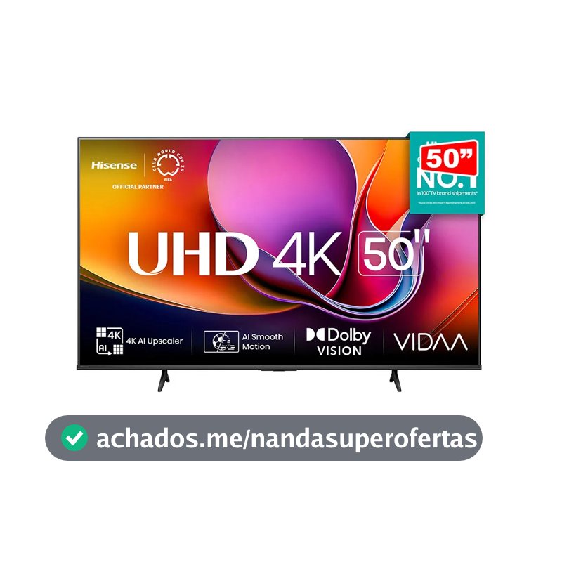 Tv Led 4K 50 Hisense 50A6NV