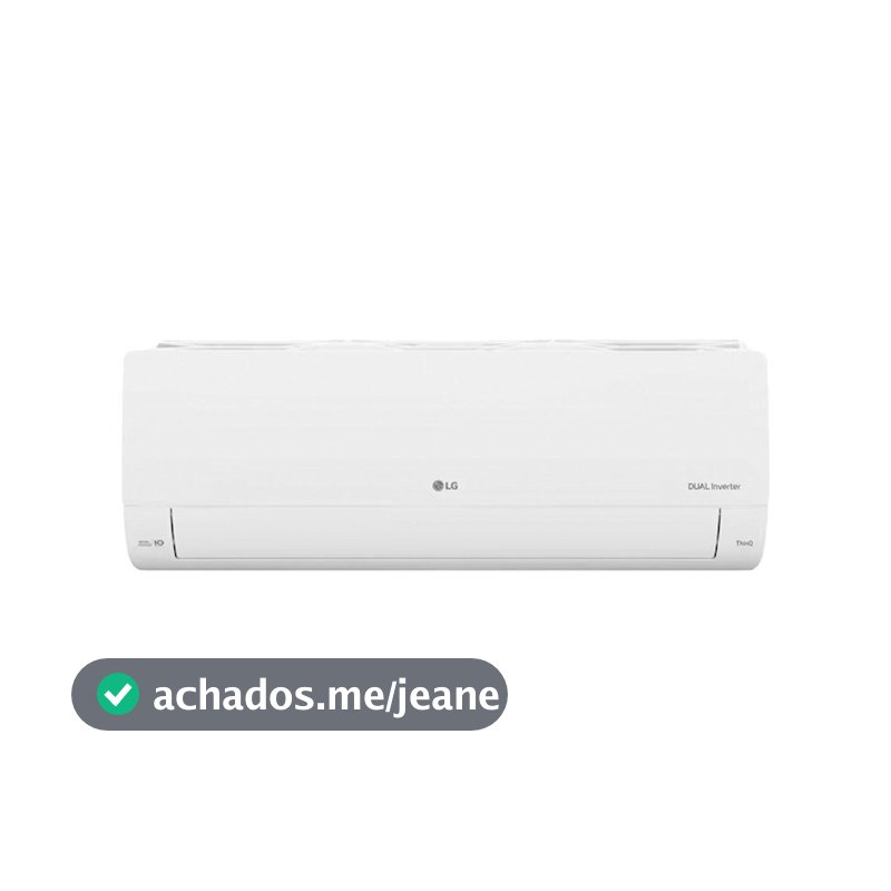 Ar Condicionado  Split 12000 BTU LG S3NQ12JA31J  Dual Inverter Frio Branco 220V