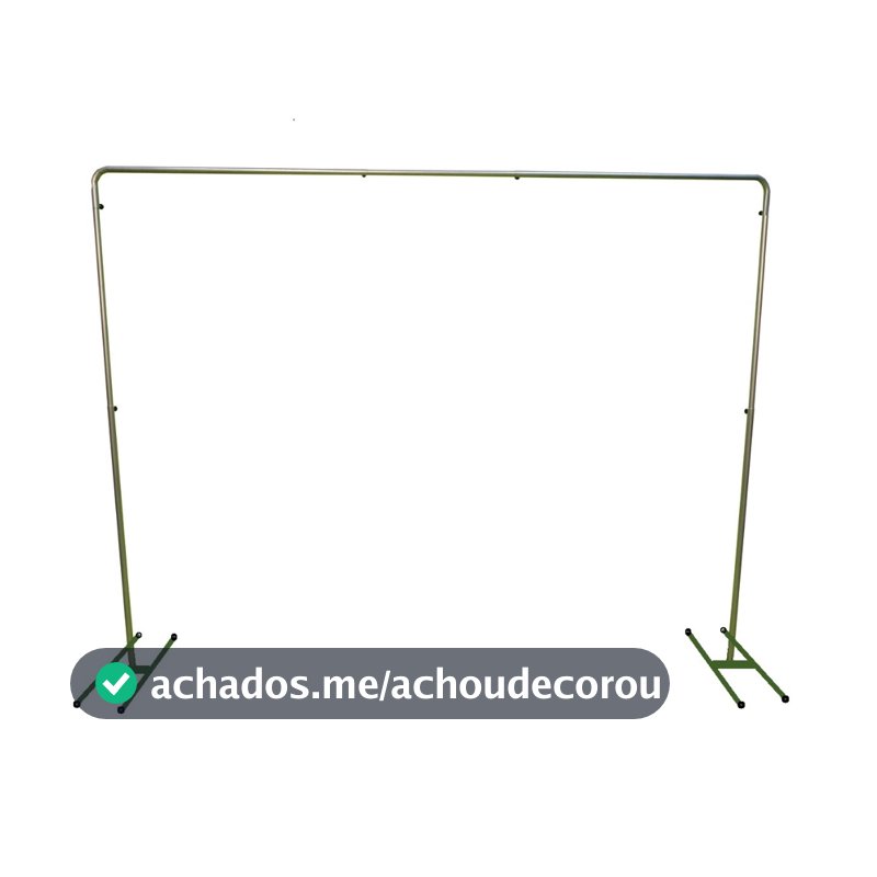 Estrutura Suporte 3x3 para painel de festa banner lona tecido fundo decoração