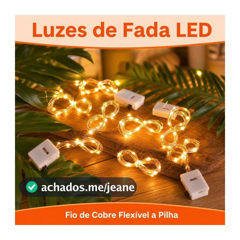 1/5/8 Peças  Fios De Fada 2 Metros Led Para DecoraçãO