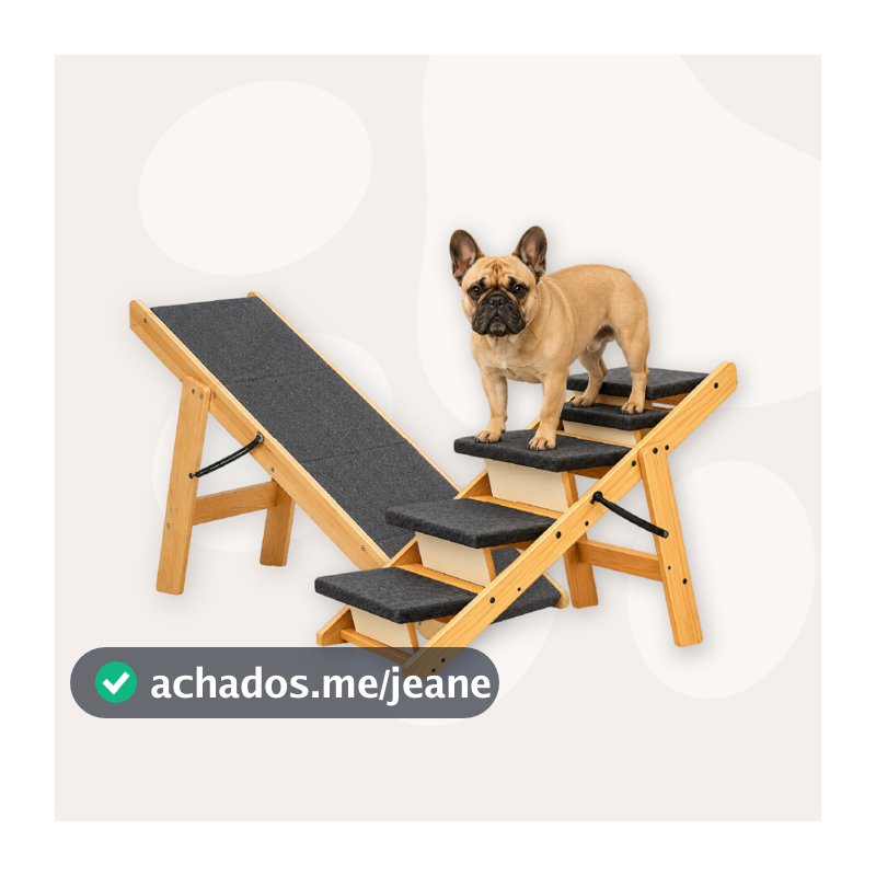 Rampinha para Animais Domésticos - Escada para Pet