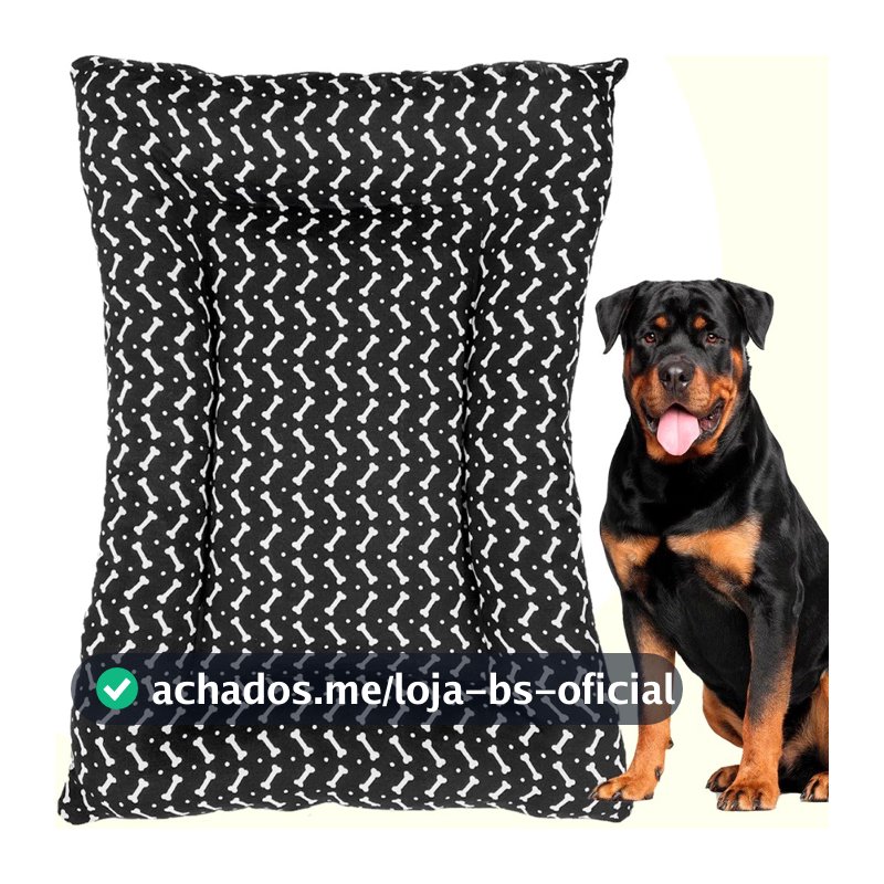 Cama Almofada  Colchonete para Cachorro Gato Cães Pet Caminha Tamanho G GG Grande Lavavel com Ziper