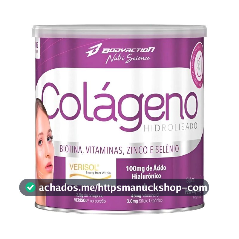 Colágeno Verisol com Ácido Hialurônico 200g – BodyAction